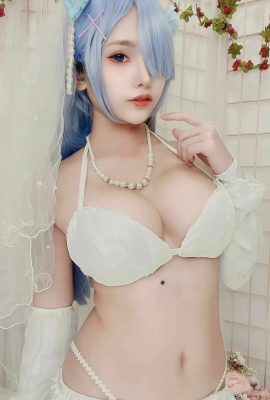 Косплей Minichu Bride Rem – ReZero (35P)